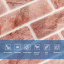 Панель стеновая 700*770cm*4mm (D) Sticker Wall SW-00002005 Надворная