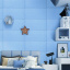 Самоклеюча 3D панель Sticker Wall SW-00001465 Блакитні блоки 700х600х5мм Буча