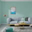 Шпалери самоклеючі Sticker Wall 2800*500*2,5мм YM-11 DEEP GREEN WHITE (D) SW-00002019 Ізюм