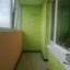 Самоклеюча декоративна 3D панель 3D Loft 700x770x5 мм Салатовий Хмельницький