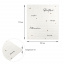 Панель стеновая 3D 700х770х4мм надпись с золотом (D) Sticker Wall SW-00001979 Киев