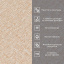 Шпалери самоклеючі 2800*500*2мм YM-02 BEIGE (D) SW-00002062 Рівне