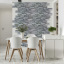 Декоративная ПВХ панель под кирпич Sticker Wall 960*480*4мм (D) SW-00001841 Светло-серая Никополь