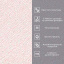 Шпалери самоклеючі Sticker Wall 2800*500*2,5мм YM-04 PINK WHITE (D) SW-00002024 Київ
