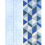 Самоклеющаяся пленка Sticker Wall SW-00001224 Синие треугольники 0,45х10м Киев