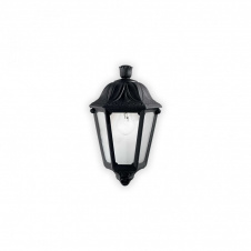 Настенный уличный светильник ANNA AP1 SMALL NERO Ideal Lux 101552
