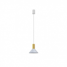 Люстра Nowodvorski 8040 HERMANOS A WHITE/SOLID BRASS