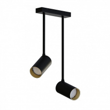 Люстра Nowodvorski 7675 MONO LONG II BLACK/GOLD