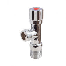 Кран угловой REMI 1/2"х3/4" сантехнический, латунь