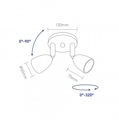 Светильник светодиодный Global GSL-01C 8W 4100K Белый (1447) Броды