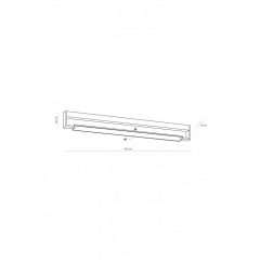 Потолочный светильник DEKSTER LED IP44 WH TK-Lighting 3502 Шостка