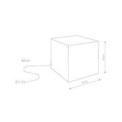 Декоративний вуличний світильник Nowodvorski CUMULUS CUBE L 8965 Оріхів