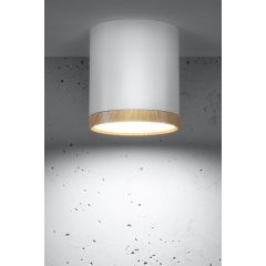Точковий світильник Candellux Tuba Білий (2273624) Чугуїв