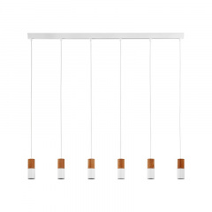 Люстра TK LIGHTING 6308 ELIT WHITE/WOOD Запорожье