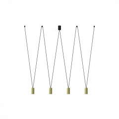 Люстра Nowodvorski 7610 MORE EYE IV SOLID BRASS Белая Церковь