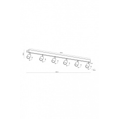 Спот TOP 6 WH TK-Lighting 1026 Тернопіль