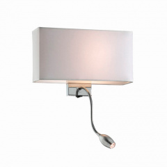 Настенный светильник Ideal Lux Hotel AP2 Bianco (id035949) Чортков