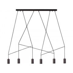 Люстра Nowodvorski Imbria 9675 Чорний (Now9675) Дніпро