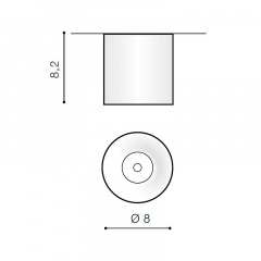 Точечный светильник AZzardo MANE AZ2845 Кобижча
