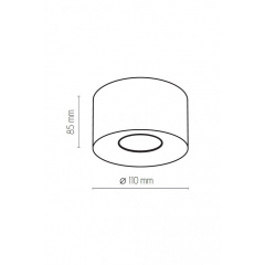 Точечный светильник ORION 8,5 WH TK-Lighting 3234 Чорноморськ