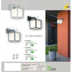Настенный уличный светильник TRIO CUBANGO 221560142 Нова Прага