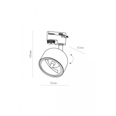 Трековый светильник TRACER GU10/AR111 GO TK-Lighting 4493 Херсон
