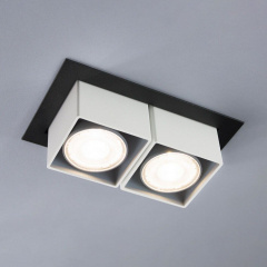 Точечный светильник R2D2 2 BK/WH Imperium Light 304213.05.01 Виноградів