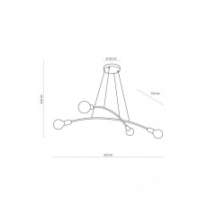 Люстра HELIX 4 GO TK-Lighting 2727 Фастів