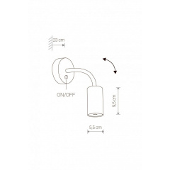 Бра EYE FLEX S BK Nowodvorski 9068 Хмельницький