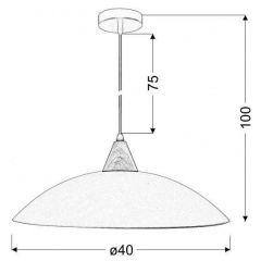 Люстра Candellux Otriks Чорний Коричневий (31-63557) Кривий Ріг