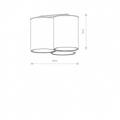 Точечный светильник Nowodvorski 8091 EYE TONE III BLACK Дніпро