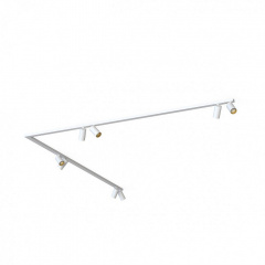 Спот Nowodvorski 7697 MONO CORNER VIII WHITE/GOLD Ірпінь