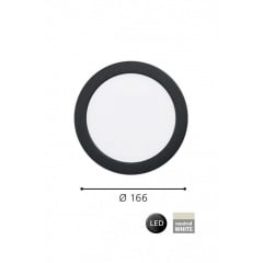 Точечный светильник FUEVA 5 d16,6 LED NW BK Eglo 99158 Черкаси