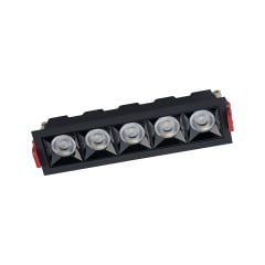 Точечный светильник Nowodvorski 10065 MIDI LED BLACK 20W 4000K RECESSED CN Кропивницький