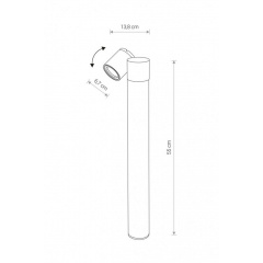 Уличный светильник TUBINGS Nowodvorski 8158 Київ