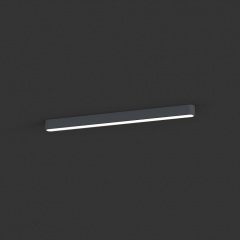 Потолочный светильник Nowodvorski 7533 SOFT LED GRAPHITE Шостка