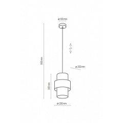 Люстра HILTON GO TK-Lighting 4377 Обухів
