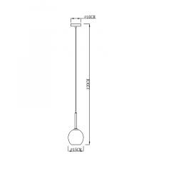 Люстра Zuma Line MONIC MD1629-1 Copper Хмельницкий