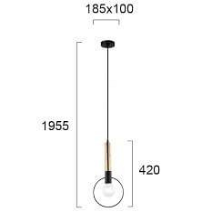 Люстра Viokef STAR 4230300 Обухів