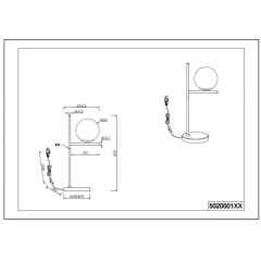 Настольная лампа TRIO PURE 502000142 Днепрорудное