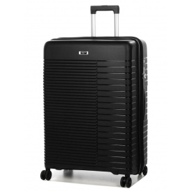 Чемодан большой L полипропилен Airtex 642 110л Чёрный