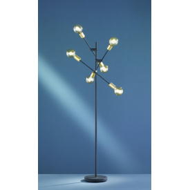 Торшер Trio Cross Чорний (406700632)