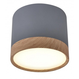 Точковий світильник Candellux Tuba Сірий (2275925)