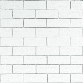 Самоклеюча стінова панель 3D Sticker Wall 700х700х4 мм Білий (D) SW-00001502