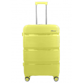Валіза середня Milano bag 0307 поліпропілен Жовтий