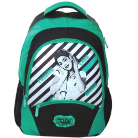 Рюкзак молодіжний 17L Paso Passion Love Music Зелений