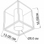 Точечный светильник TOWER 1 R WH Imperium Light 213113.01.01 Кропивницький
