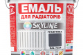 Емаль Для Радіаторів акрилова термостійка глянсова SkyLine 10 л Графітова RAL 7024
