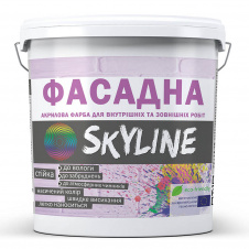 Краска акриловая фасадная SkyLine 14 кг Белый