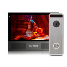 Комплект видеодомофона Slinex Sonik 7 Cloud black и Tantos Triniti HD
